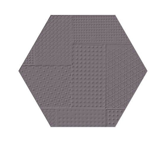 Sixty Antracite Esagona Timbro | Ceramic tiles | EMILGROUP