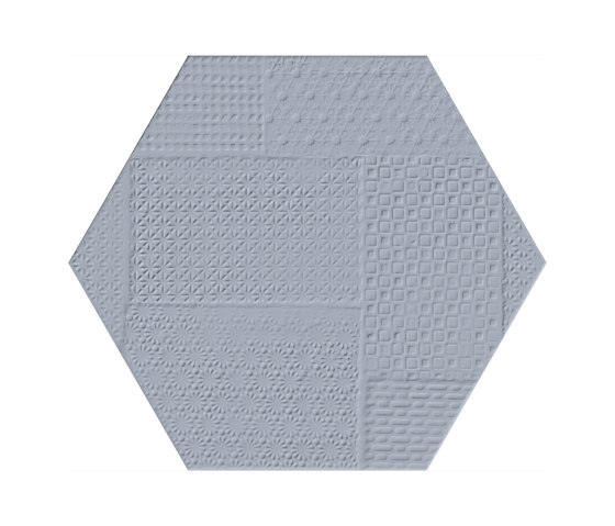 Sixty Cielo Esagona Timbro | Ceramic tiles | EMILGROUP