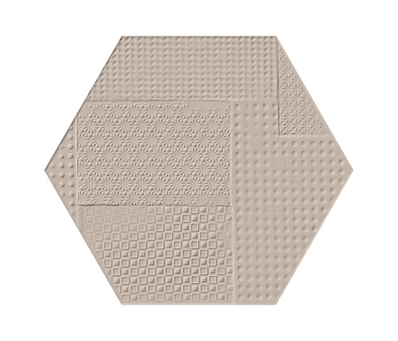 Sixty Fango Esagona Timbro | Ceramic tiles | EMILGROUP