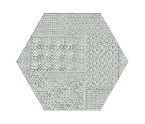 Sixty Salvia Esagona Timbro | Ceramic tiles | EMILGROUP
