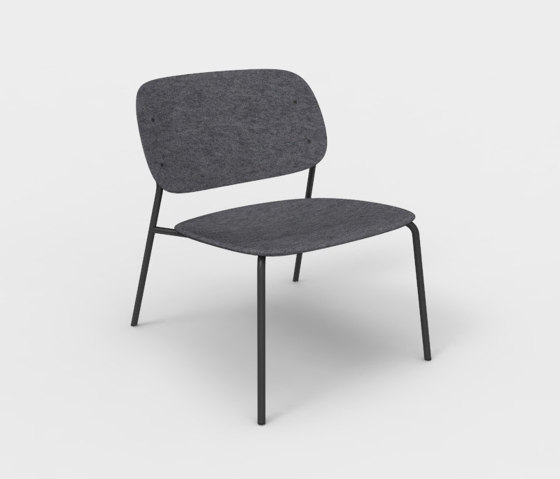 Hale PET Felt Lounge Chair | Sillones | De Vorm