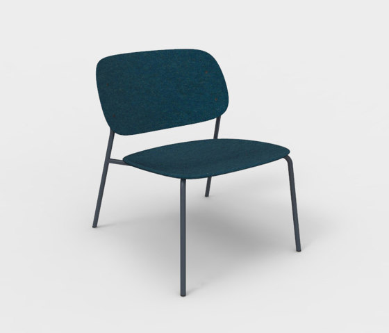 Hale PET Felt Lounge Chair | Sillones | De Vorm