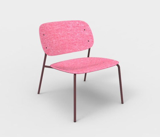 Hale PET Felt Lounge Chair | Poltrone | De Vorm