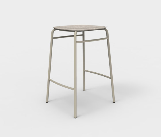 Twist PET Felt Counter Stool | Counter stools | De Vorm