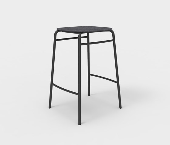 Twist PET Felt Counter Stool | Counter stools | De Vorm
