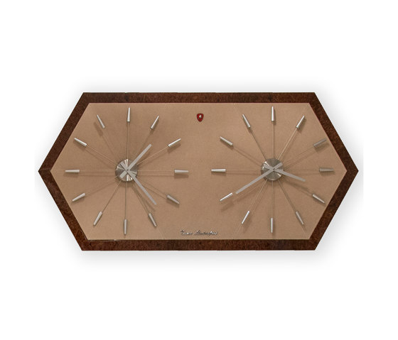 TONINO LAMBORGHINI | Hexagon Double Wall Clock | Orologi | Formitalia
