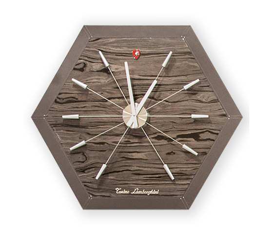 TONINO LAMBORGHINI | Hexagon Wall Clock | Horloges | Formitalia