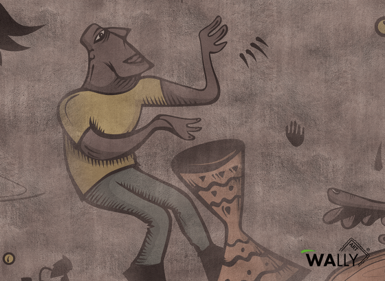 Africanism | Revestimientos de paredes / papeles pintados | WallyArt