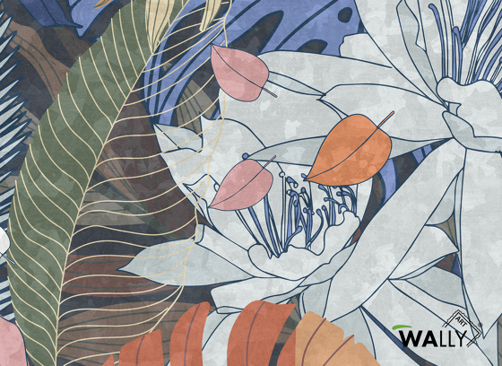 Kapua | Revestimientos de paredes / papeles pintados | WallyArt
