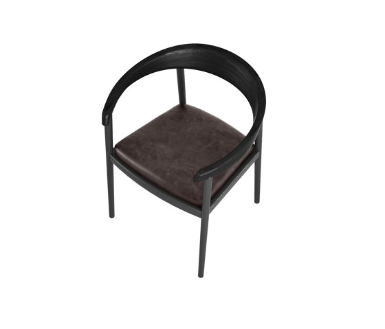 Chillax ARMCHAIR w/ LEATHER (Dark Brownie) | Sillas | Karpenter