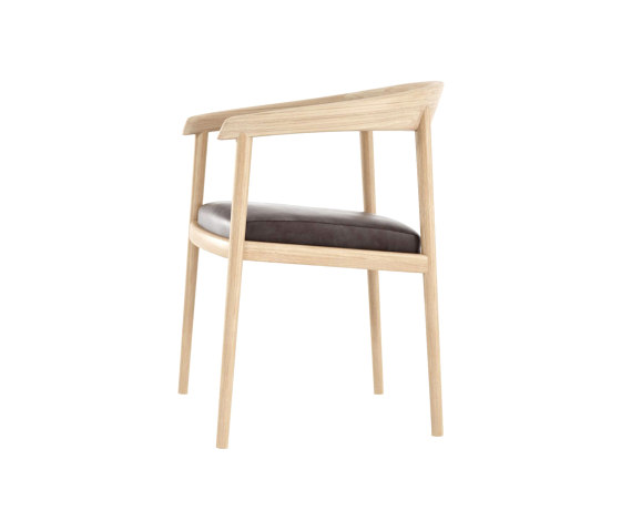 Chillax ARMCHAIR w/ LEATHER (Dark Brownie) | Chairs | Karpenter