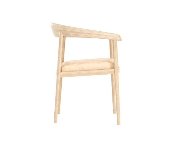 Chillax ARMCHAIR w/ LEATHER (Natural) | Chairs | Karpenter