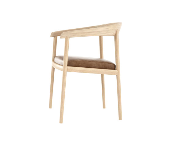 Chillax ARMCHAIR w/ LEATHER (Vintage Brown) | Stühle | Karpenter