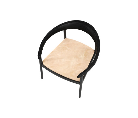 Chillax EASY CHAIR w/ LEATHER (Natural) | Poltrone | Karpenter