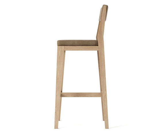 Nouveau Bistro BISTRO BARSTOOL CHAIR (SAFARI GREY) | Bar stools | Karpenter
