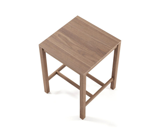 Solid SQUARE BAR TABLE | Tables hautes | Karpenter