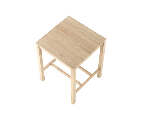 Solid SQUARE BAR TABLE | Tables hautes | Karpenter