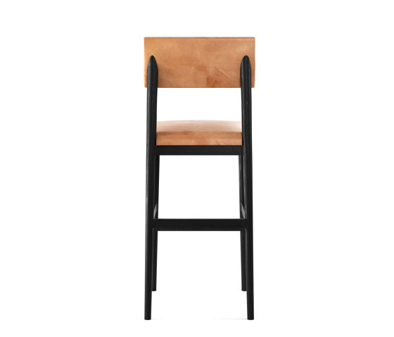 Vintage BARSTOOL W/ LEATHER (TAN COGNAC) | Bar stools | Karpenter