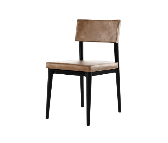 Vintage CHAIR W/ LEATHER (VINTAGE BROWN) | Chairs | Karpenter