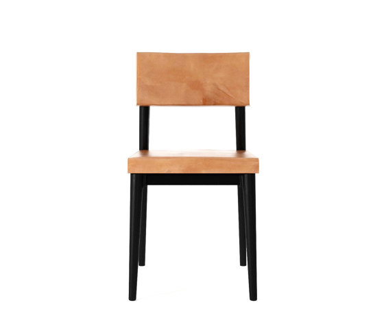 Vintage CHAIR W/ LEATHER (TAN COGNAC) | Chairs | Karpenter
