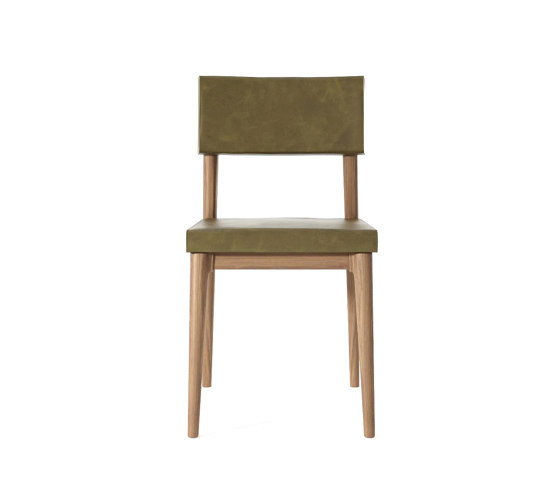 Vintage CHAIR W/ LEATHER (OLIVE GREEN) | Chairs | Karpenter