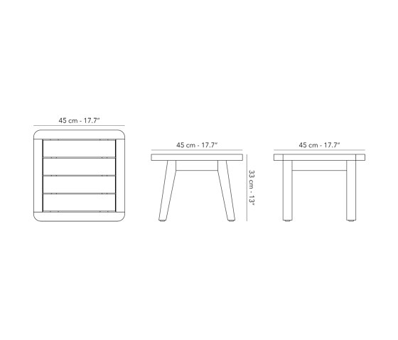Side table | Mesas auxiliares | Jardinico
