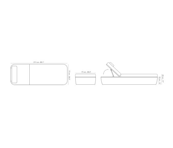 Sunlounger | Sun loungers | Jardinico