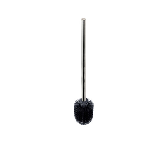 Aim | Toilet Brush Spare Chrome (Black Brush Head) | Toilet brush holders | Geesa
