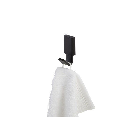 Frame Full Black | Crochet Porte-Serviette Noir | Porte-serviettes | Geesa