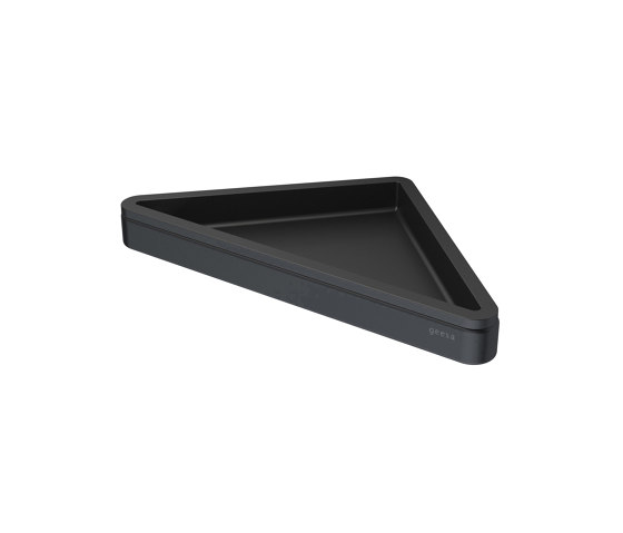 Frame Full Black | Corner Shelf Black | Bath shelves | Geesa