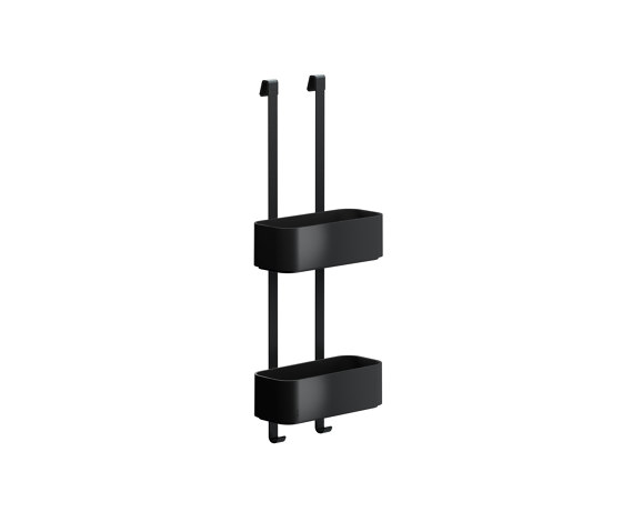 Frame Full Black | Hanging Shower Caddy 25cm Black | Sponge baskets | Geesa