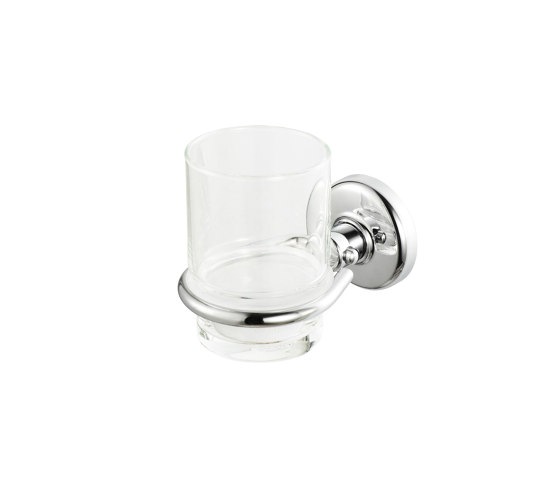 Hotel | Glass Holder With Glass Chrome | Toothbrush holders | Geesa