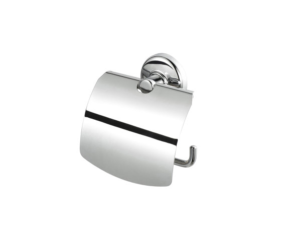 Hotel | Toilet Roll Holder With Cover Chrome | Paper roll holders | Geesa
