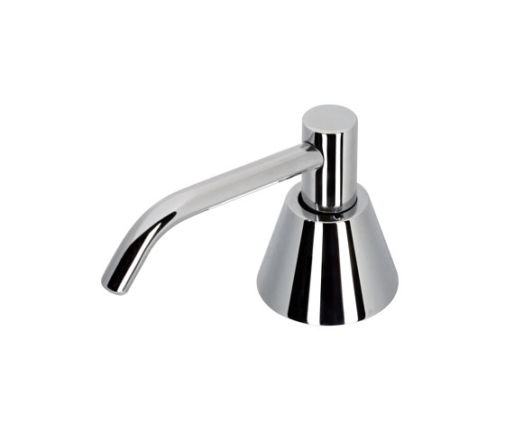 Hotel | Soap Dispenser Surface-Mounted With Pe Soap Container Chrome | Soap dispensers | Geesa
