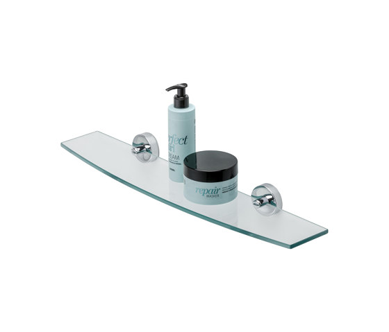 Luna | Bathroom Shelf 60cm Chrome | Bath shelves | Geesa