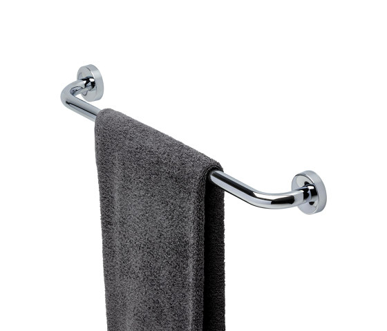 Luna | Towel Rail 66.5cm Chrome | Towel rails | Geesa