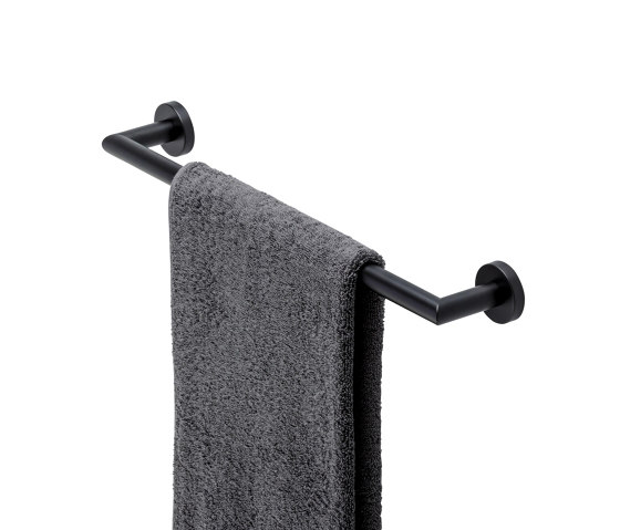 Nemox Black | Towel Rail 49.9cm Black | Towel rails | Geesa