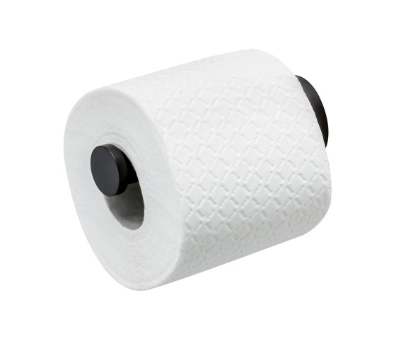 Nemox Black | Porte-Rouleaux Papier Toilette De Réserve Noir | Distributeurs de papier toilette | Geesa