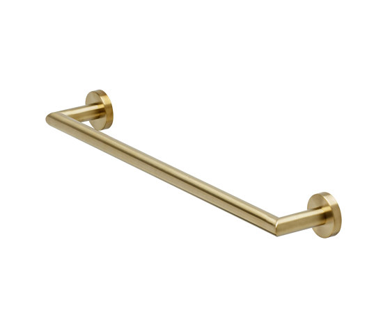 Nemox Brushed Gold | Porte-Serviette 49,9cm Or Brossé | Porte-serviettes | Geesa