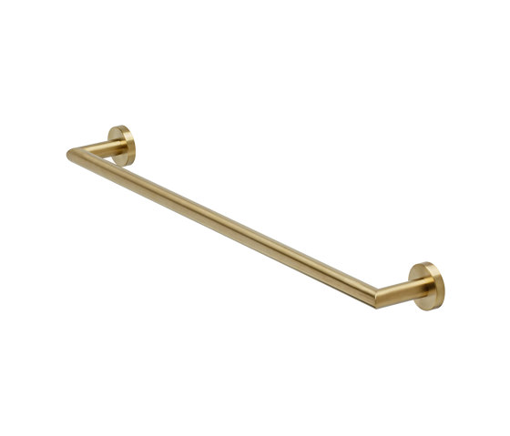 Nemox Brushed Gold | Porte-Serviette 64,8cm Or Brossé | Porte-serviettes | Geesa