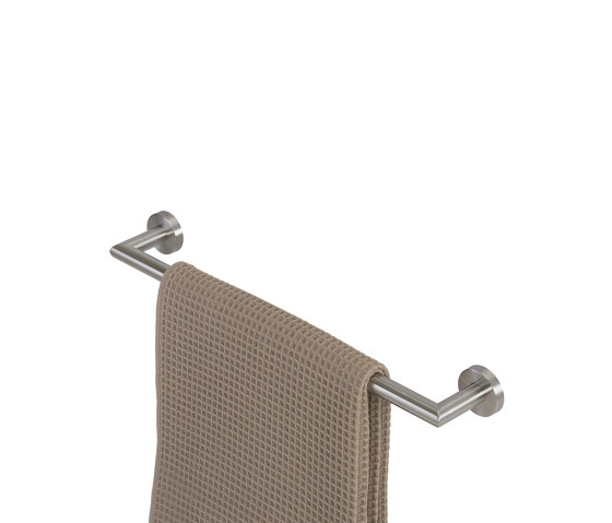 Nemox Stainless Steel | Toallero 49,8cm Acero Inoxidable Cepillado | Estanterías toallas | Geesa