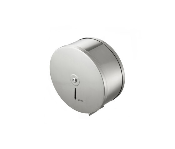 Public Area | Toilet Roll Dispenser Large Brushed Stainless Steel | Paper roll holders | Geesa
