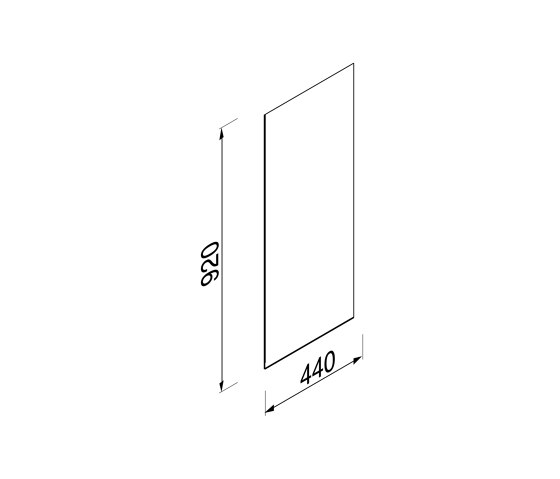 Public Area | Urinal Partition Trespa White |  | Geesa