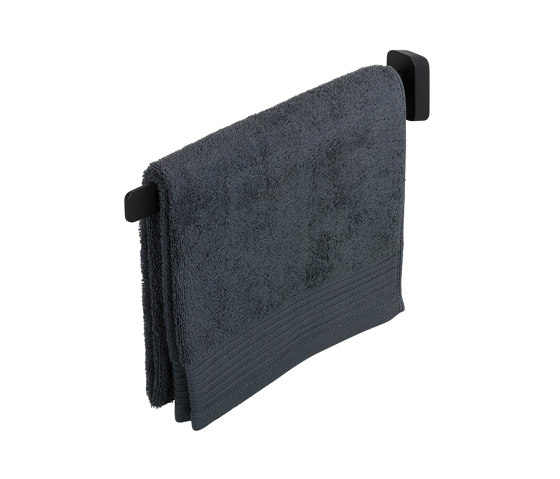 Shift Black | Towel Rail With 1 Arm Black | Towel rails | Geesa
