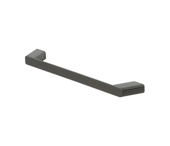 Shift Brushed Metal Black | Porte-Serviette 45cm Métal Brossé Noir | Porte-serviettes | Geesa