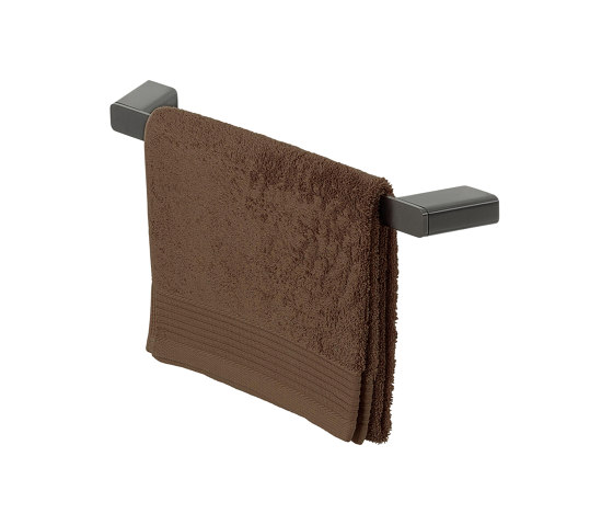 Shift Brushed Metal Black | Towel Rail 45cm Brushed Metal Black | Towel rails | Geesa