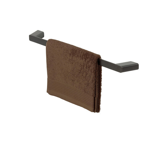 Shift Brushed Metal Black| Towel Rail 65cm Brushed Metal Black | Towel rails | Geesa