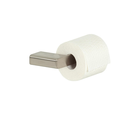 Shift Brushed Stainless Steel | Porte-Rouleau Papier Toilette Sans Rabat Acier Inoxydable Brossé (Droitier) | Distributeurs de papier toilette | Geesa