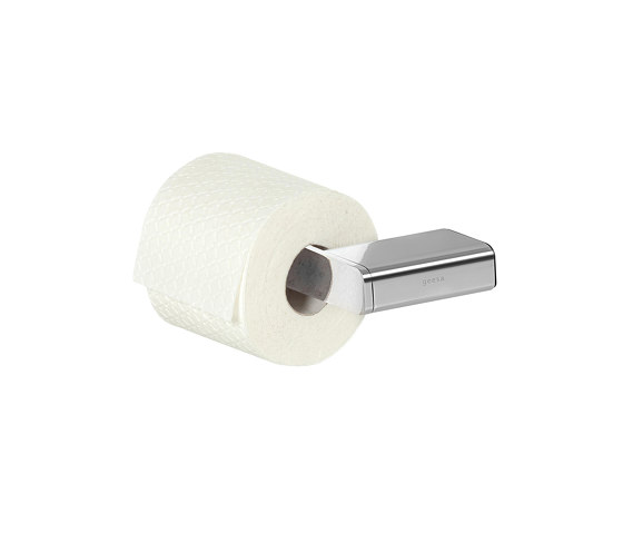 Shift Chrome | Toilet Roll Holder Without Cover Chrome (Left-Handed) | Paper roll holders | Geesa