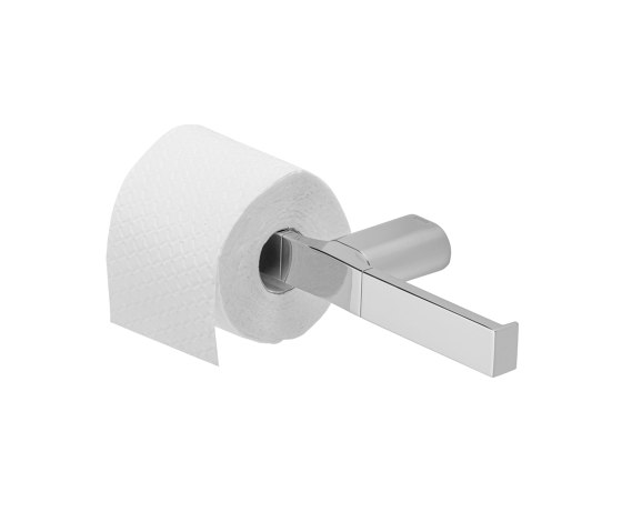 Wynk | Porte-Rouleau Papier Toilette Sans Rabat Double Chrome | Distributeurs de papier toilette | Geesa